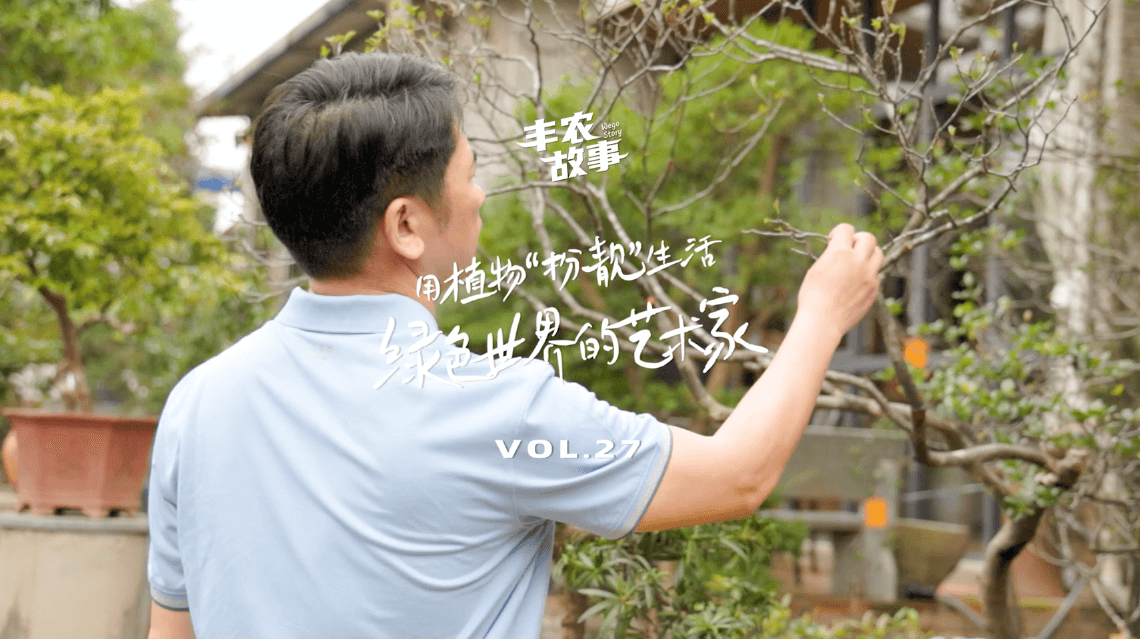 17年，他用一草一木去点亮了一个个家。